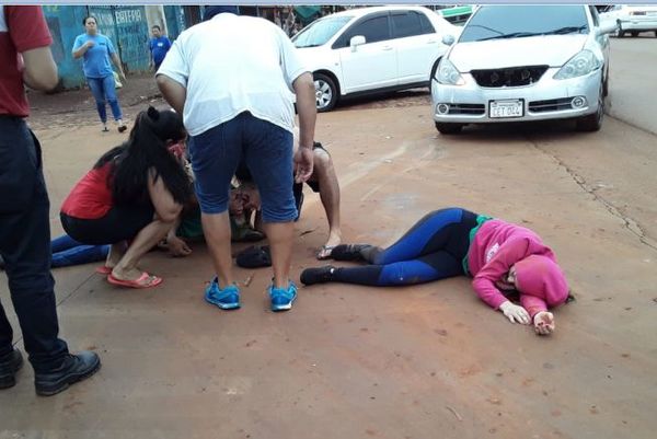 Violento choque deja dos lesionados - ABC en el Este - ABC Color