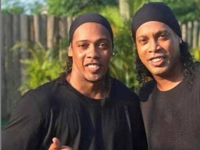 Tras la detención de Ronaldinho, su doble se forra de plata en Brasil