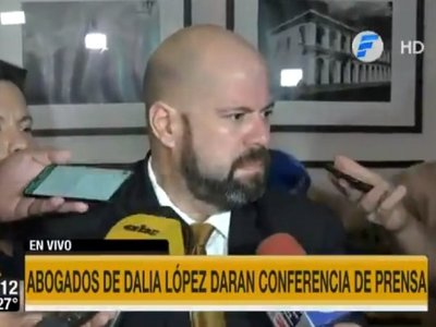 Abogado de Dalia: "lo que hizo la señora es contactarle con unos gestores"