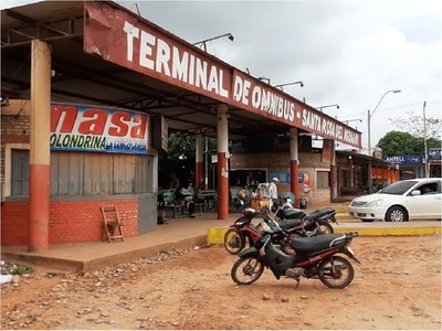 Covid-19: Santa Rosa del Aguaray decide cerrar su terminal de ómnibus