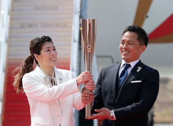La llama olímpica llegó a Japón - Polideportivo - ABC Color