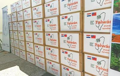 Salud recibe donación de insumos por parte de China Taiwán