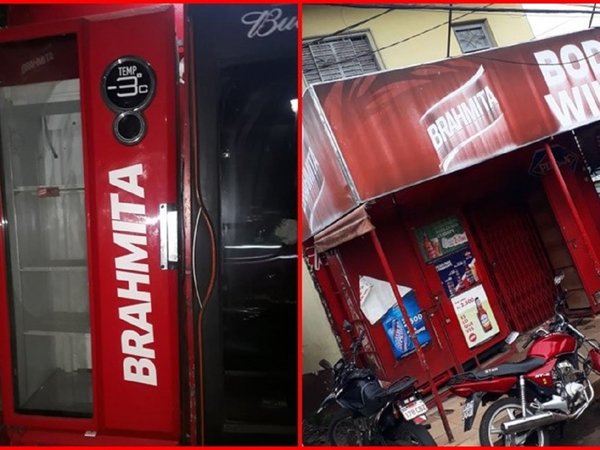Aprovecharon cuarentena para pelar una bodega