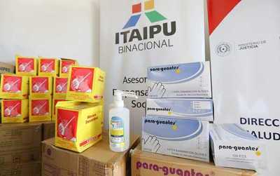 Ministerio recibe insumos de protección para prevenir ingreso del Covid-19 en las cárceles | .::Agencia IP::.
