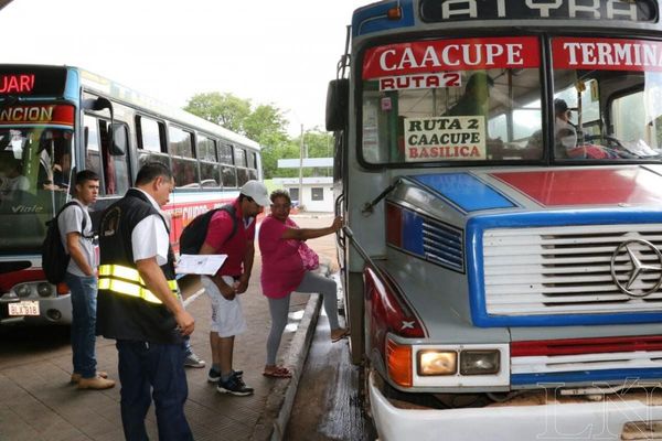 Cierran la Terminal de Omnibus deAsunción