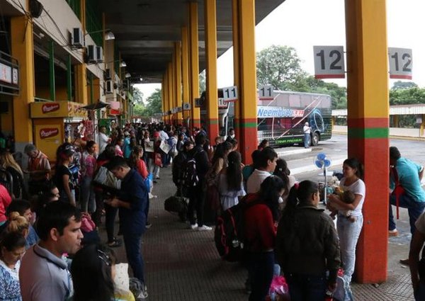Terminal de ómnibus de Asunción cierra desde hoy