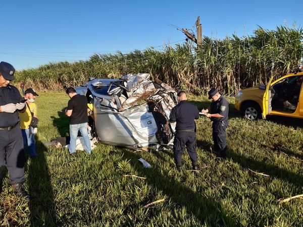 Fallece presidente de la ARP Regional Canindeyú y su acompañante - Nacionales - ABC Color