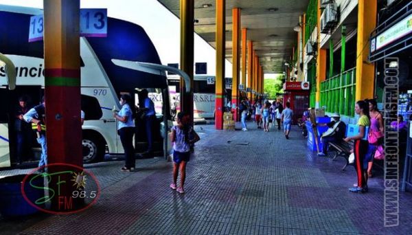 Cierran Terminal de Ómnibus de Asunción por coronavirus
