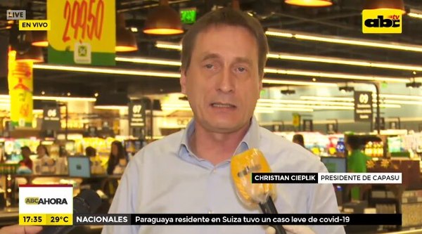 Capasu asegura que no habrá desabastecimiento y pide tranquilidad a la ciudadanía - Nacionales - ABC Color