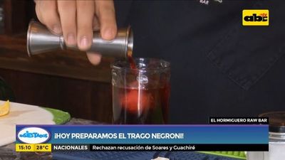 ¡Hoy preparamos el trago Negroni! - Ensiestados - ABC Color