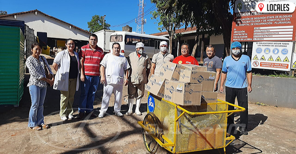 Asociación Japonesa entregó insumos al Hospital Regional de Encarnación