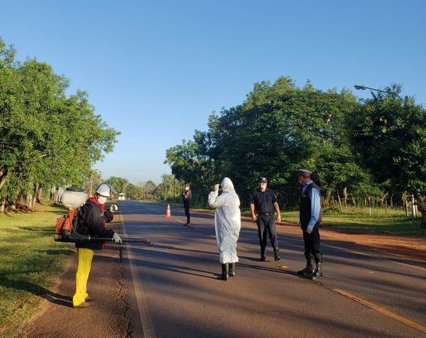 Coronavirus: Municipalidad de Ybycuí cierre entrada y salida a la ciudad