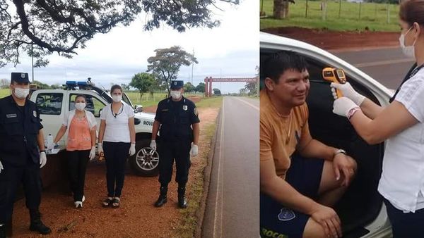 Santa Maria; Controlan a personas que entran en la ciudad - Digital Misiones