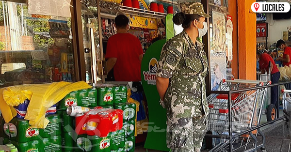 «Todos contra el COVID-19»: La Sirenita con medida sanitaria y respaldo militar