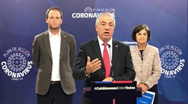 Fallece primera víctima de coronavirus en Chile.