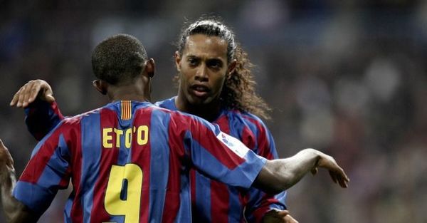 El mensaje de Eto’o a Ronaldinho en su cumpleaños - Fútbol - ABC Color