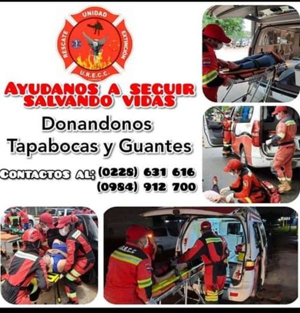 Bomberos piden insumos para seguir trabajando, protegidos contra el COVID-19 - Nacionales - ABC Color