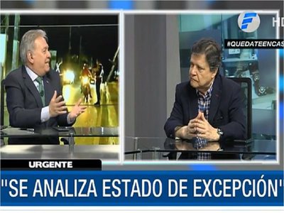 Analizan aplicar estado de sitio para endurecer medidas contra Covid-19