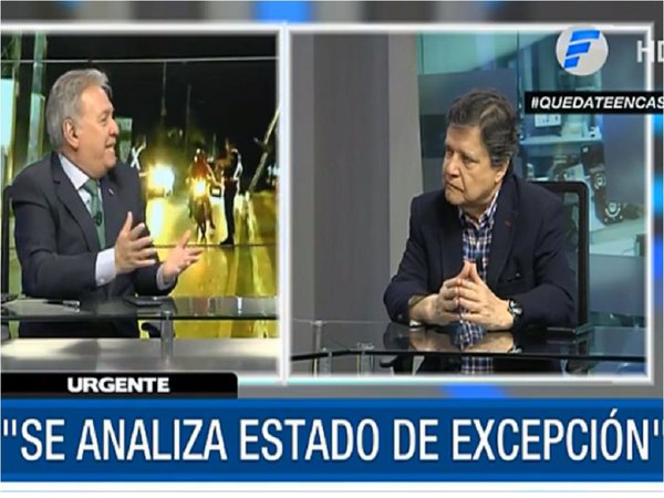 Analizan aplicar estado de sitio para endurecer medidas contra Covid-19