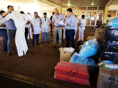 Dinac dona insumos al Hospital de Itaguá