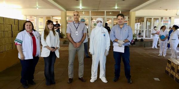 DINAC donó insumos al Hospital de Itauguá