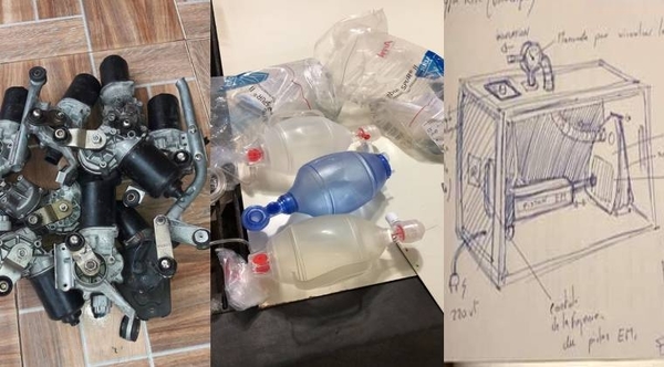 HOY / Fabrican respirador artificial casero para apoyar combate al COVID-19: harán donaciones a hospitales