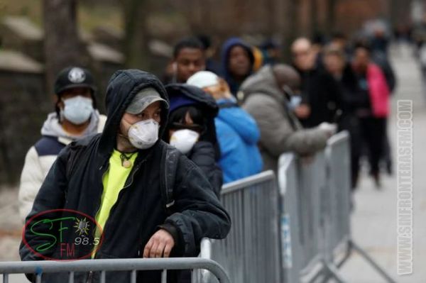 Nueva York confirmó 4.812 nuevos casos de coronavirus y ya son más de 15 mil los infectados