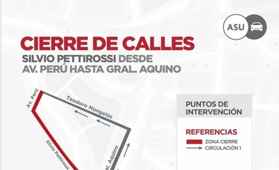 HOY / Inició cierre de calles aledañas al Mercado 4
