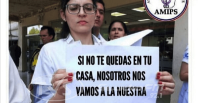Médicos piensan en renunciar si la gente no acata las medidas