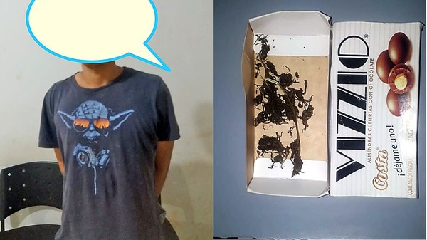 Detienen a JOVEN con su “VIZZIO” frente la sede de la sede la Policía Nacional en CDE