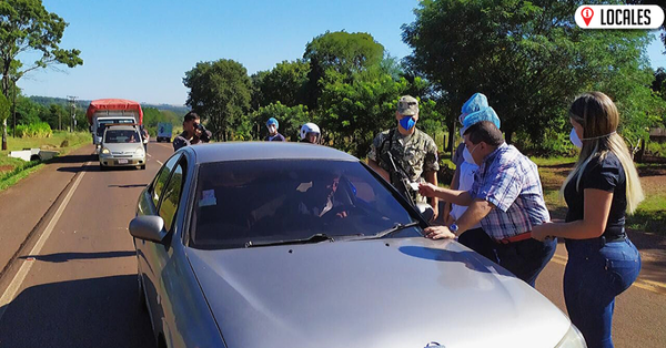 “Todos contra el COVID-19”: Controles estrictos en San Luis del Paraná