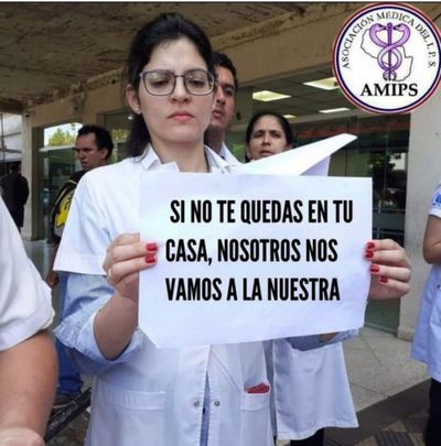 Médicos piensan en renunciar si la gente no acata las medidas