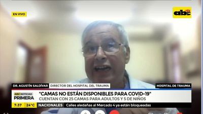 Camas no están disponibles para COVID19 - ABC Noticias - ABC Color