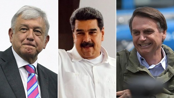 El coronavirus y los populistas latinoamericanos. Bolsonaro: “Histeria”. López Obrador: “Usemos amuletos”. Maduro: “Arma imperial contra China” - ADN Paraguayo