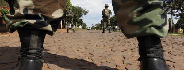 Desde hoy habrá más militares en las calles - ADN Paraguayo