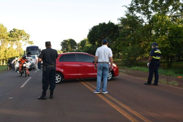 Encarnación y distritos aledaños cerraron accesos desde este lunes