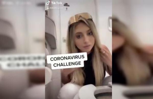 'Coronavirus Challenge': Tik Tok retira video de influencer que propuso un peligroso reto viral - C9N