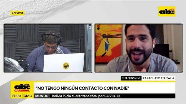 Covid-19: Paraguayo en Italia - ABC Noticias - ABC Color