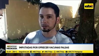 Imputadas por ofrecer vacunas falsas - ABC Noticias - ABC Color