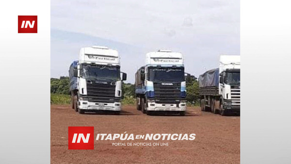 PONEN A DISPOSICIÓN CAMIONES PARA HACER LLEGAR AYUDA A FAMILIAS.