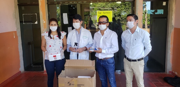 Paraguayos residentes en España envían insumos al Hospital Regional de Concepción