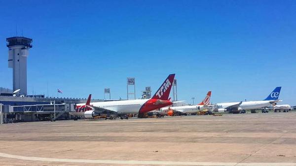 El coronavirus obliga a cancelar vuelos comerciales en aeropuertos de Luque y Minga Guazú •