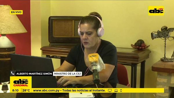 Ministro de la CSJ sobre descuentos a funcionarios - ABC Noticias - ABC Color