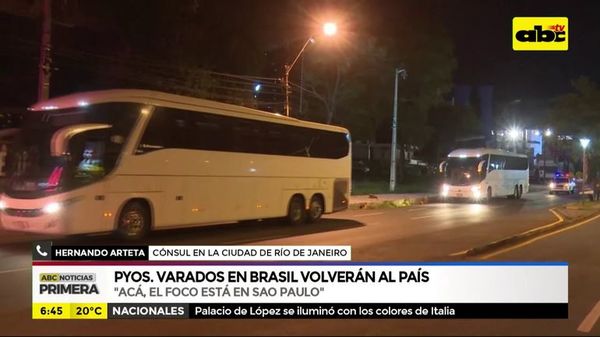 Paraguayos varados en Brasil, volverán al país - ABC Noticias - ABC Color