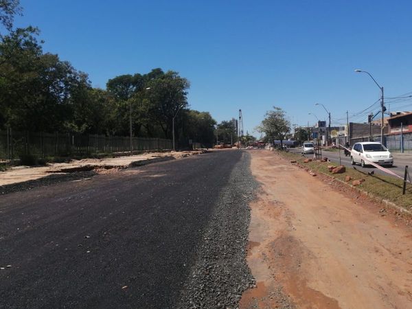 Obras de Corredor Botánico continúan