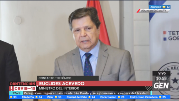 HOY / Paraguayos en el exterior no serán abandonados, asegura Acevedo