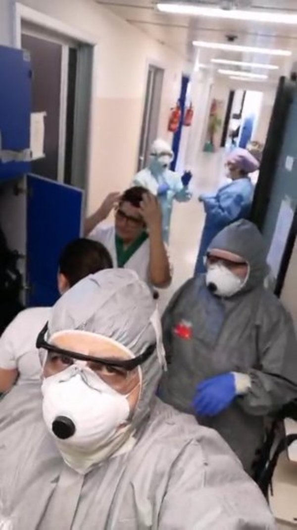 Enfermero paraguayo en Italia ruega "quédense en sus casas"