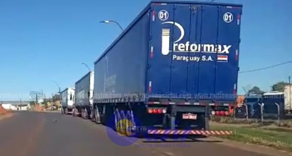 Denuncian que empresa Preformax ingresa normalmente camiones desde Brasil a Pedro Juan