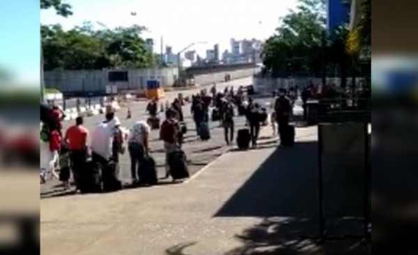 Paraguayos que venían de Sao Paulo quedarán en un hotel de Foz