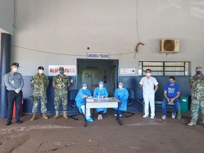 Habilitan sector exclusivo para paciente con cuadros respiratorios  - ABC en el Este - ABC Color